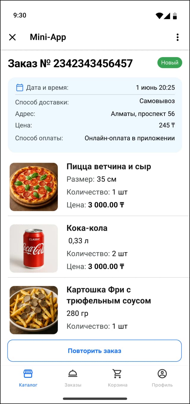 Orders
